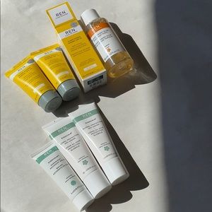 Ren Clean Skincare travel set! All new unopened!